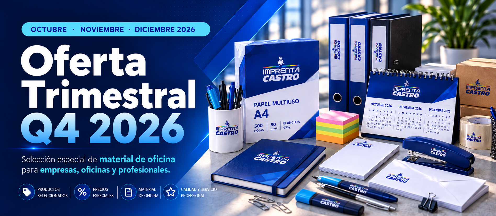 Oferta Trimestral Material de Oficina