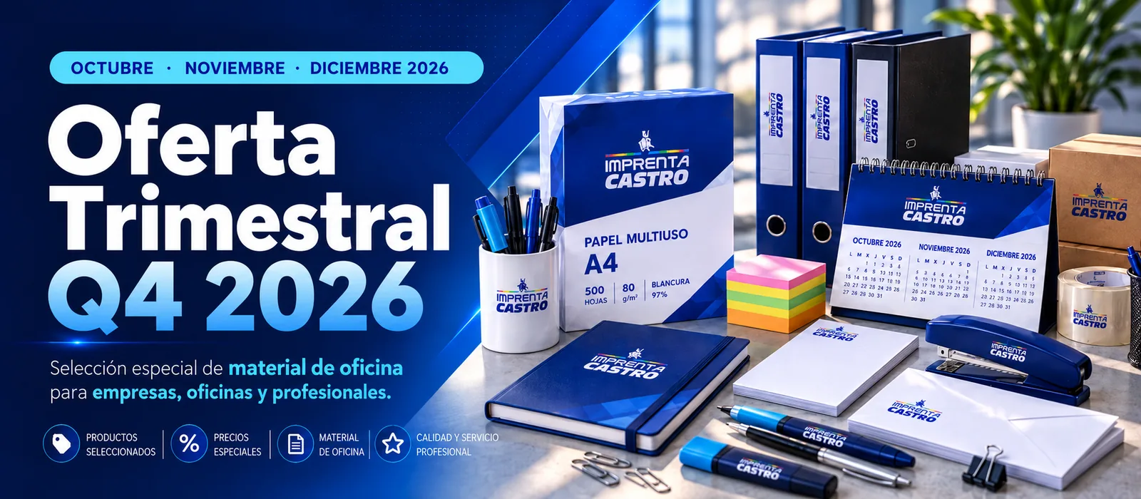Oferta Trimestral Material de Oficina