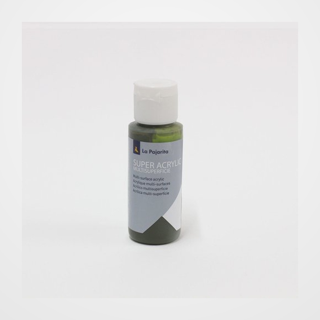PINTURA ACRILICA LA PAJARITA 60 ml (bote) VERDE PINO A-43