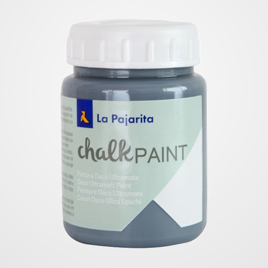 PINTURA CHALK PAINT LA PAJARITA 75 ml (bote) GRIS URBANO CP-15