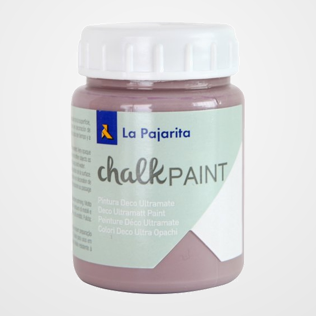 PINTURA CHALK PAINT LA PAJARITA 75 ml (bote) MALVA FUMEE CP-12