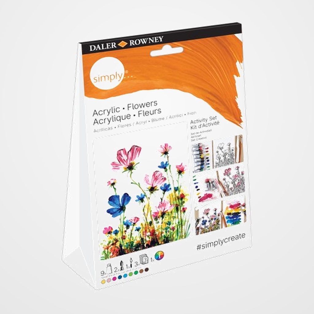 PINTURA DALER ROWNEY SIMPLY SET ACRILICO