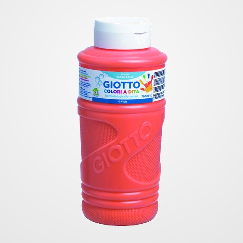 PINTURA de DEDOS GIOTTO 750 ml (bote) NARANJA