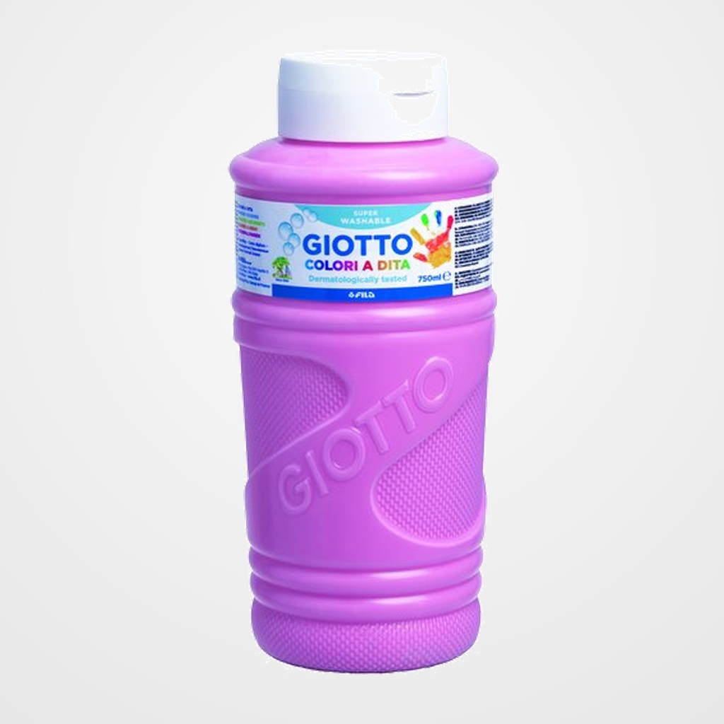 PINTURA de DEDOS GIOTTO 750 ml (bote) ROSA