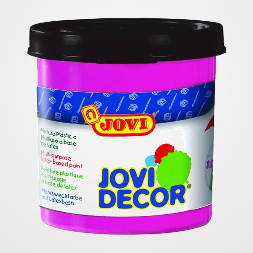 PINTURA LATEX JOVI DECOR  55 ml (bote) MAGENTA CAJA de 6