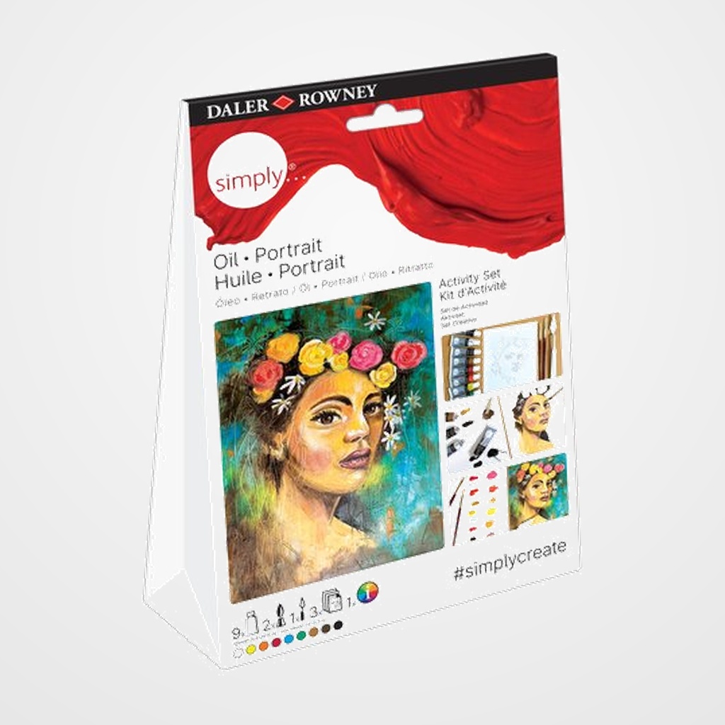 PINTURA OLEO DALER ROWNEY SIMPLY ACTIVITY SET