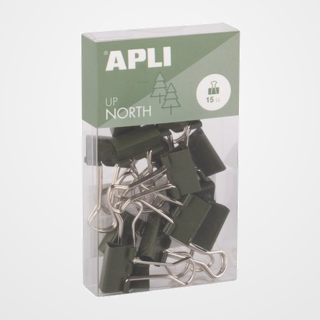 PINZA PALA ABATIBLE APLI UP NORTH CAQUI 19 mm. CAJA de 15