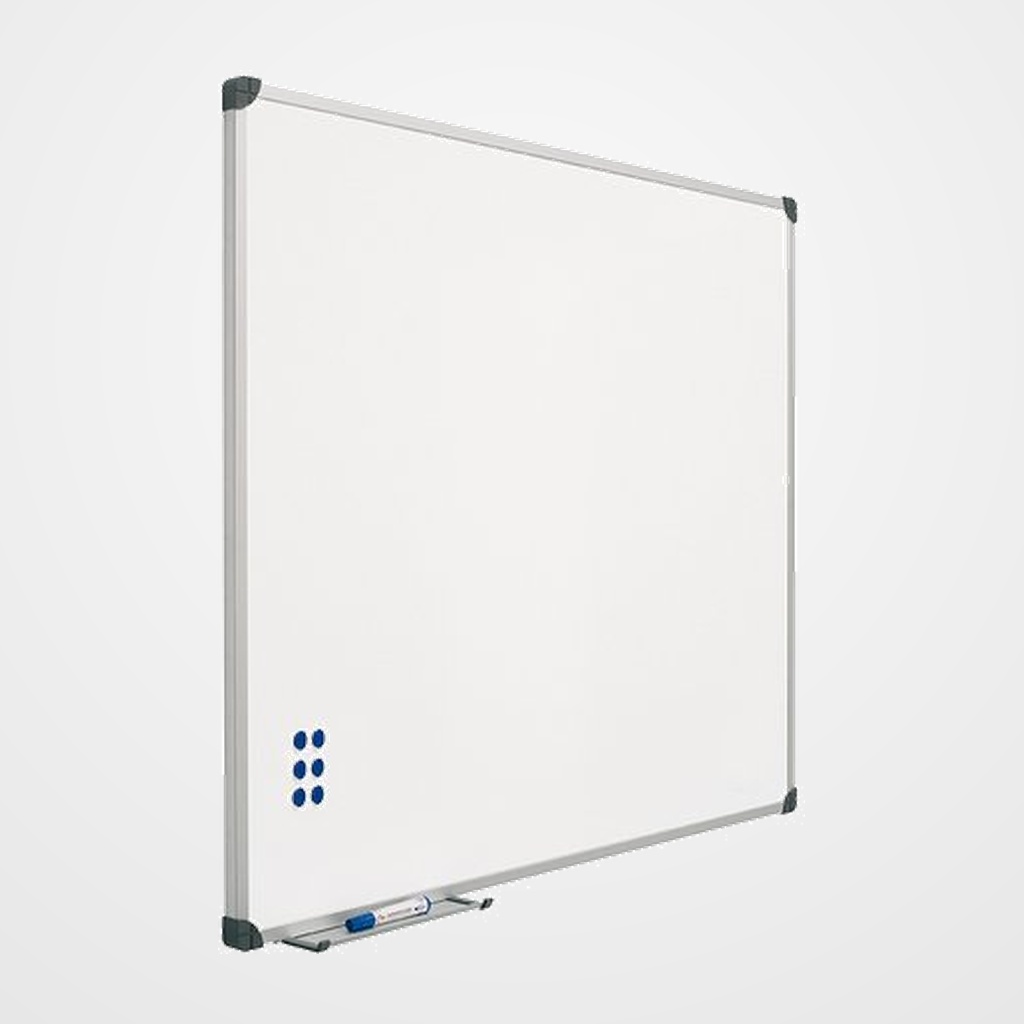 PIZARRA BLANCA MAGNETICA PLANNING SISPLAMO VITRIFICADA MARCO ALUMINO 120x200