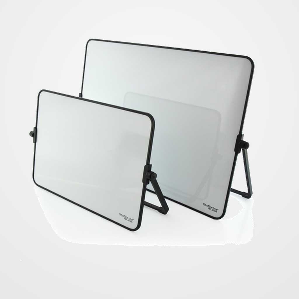 PIZARRA BLANCA OFFICE BOX A3 DOBLE CARA con SOPORTE