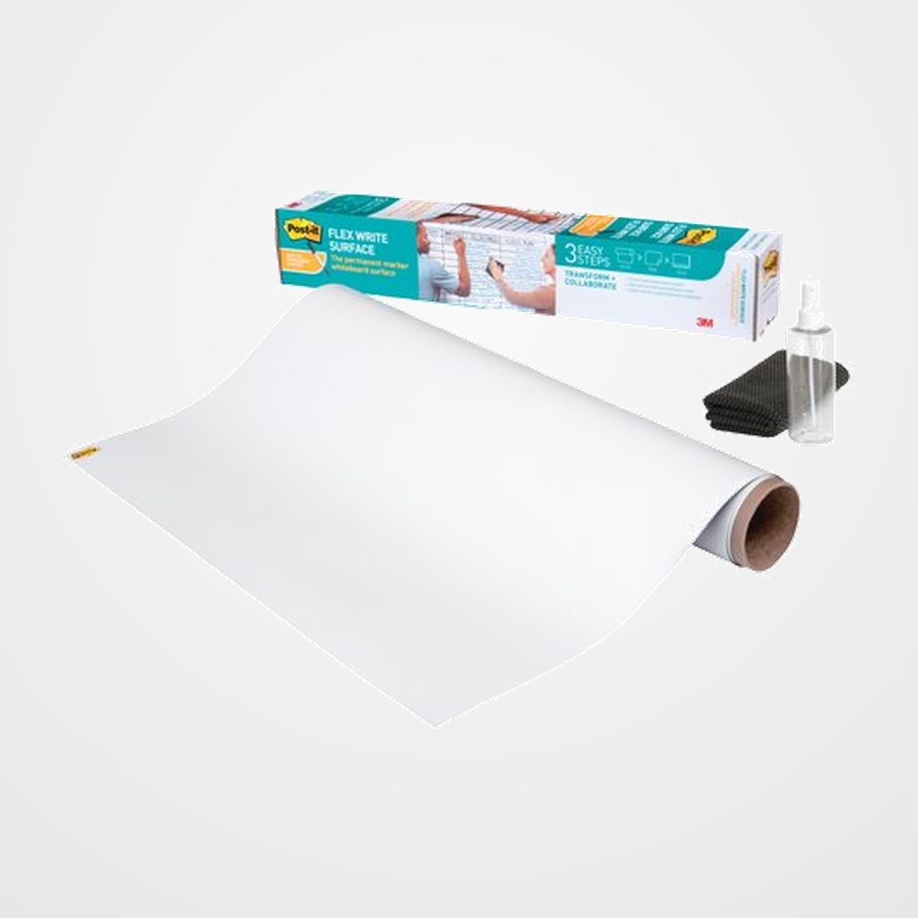 PIZARRA BLANCA POST-IT ROLLO ADHESIVO 60,9x91,4 cm para ESCRIBIR