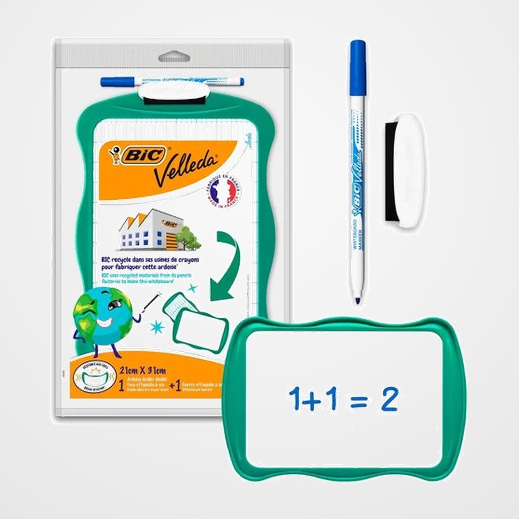 PIZARRA BLANCA VELLEDA 21x31 cm