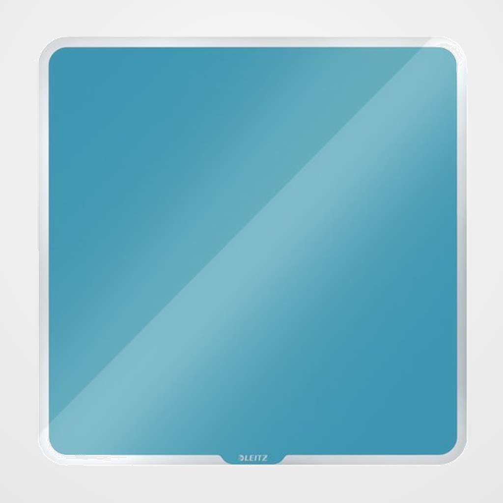 PIZARRA CRISTAL MAGNETICA LEITZ COSY 45x45 CM AZUL