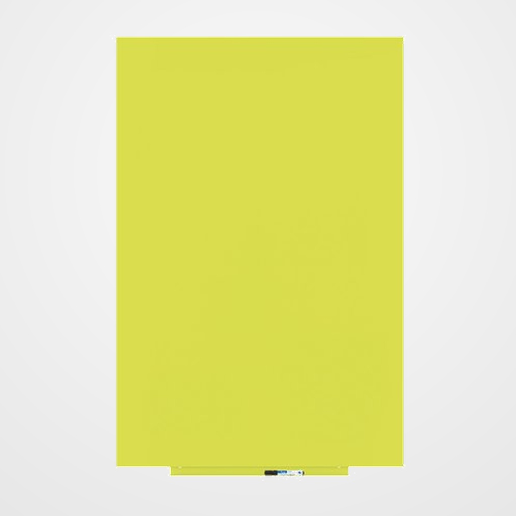 PIZARRA ROCADA SKINWHITEBOARD MODULAR MAGNETICA LACADA 100x150 cm AMARILLO AZUFRE