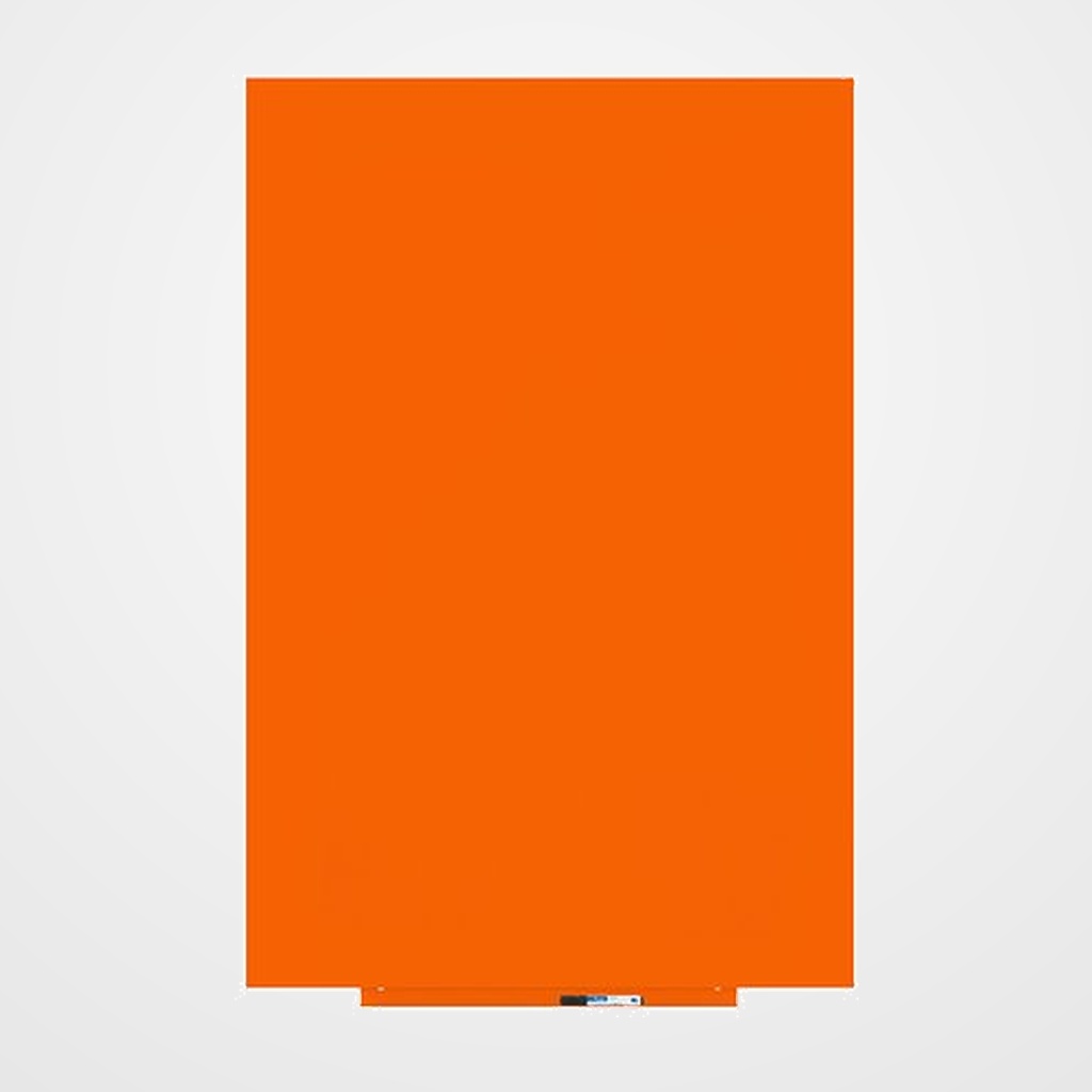PIZARRA ROCADA SKINWHITEBOARD MODULAR MAGNETICA LACADA 100x150 cm NARANJA