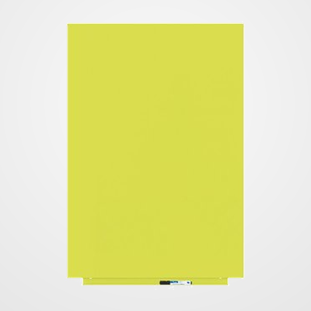 PIZARRA ROCADA SKINWHITEBOARD MODULAR MAGNETICA LACADA 75x115 cm AMARILLO AZUFRE