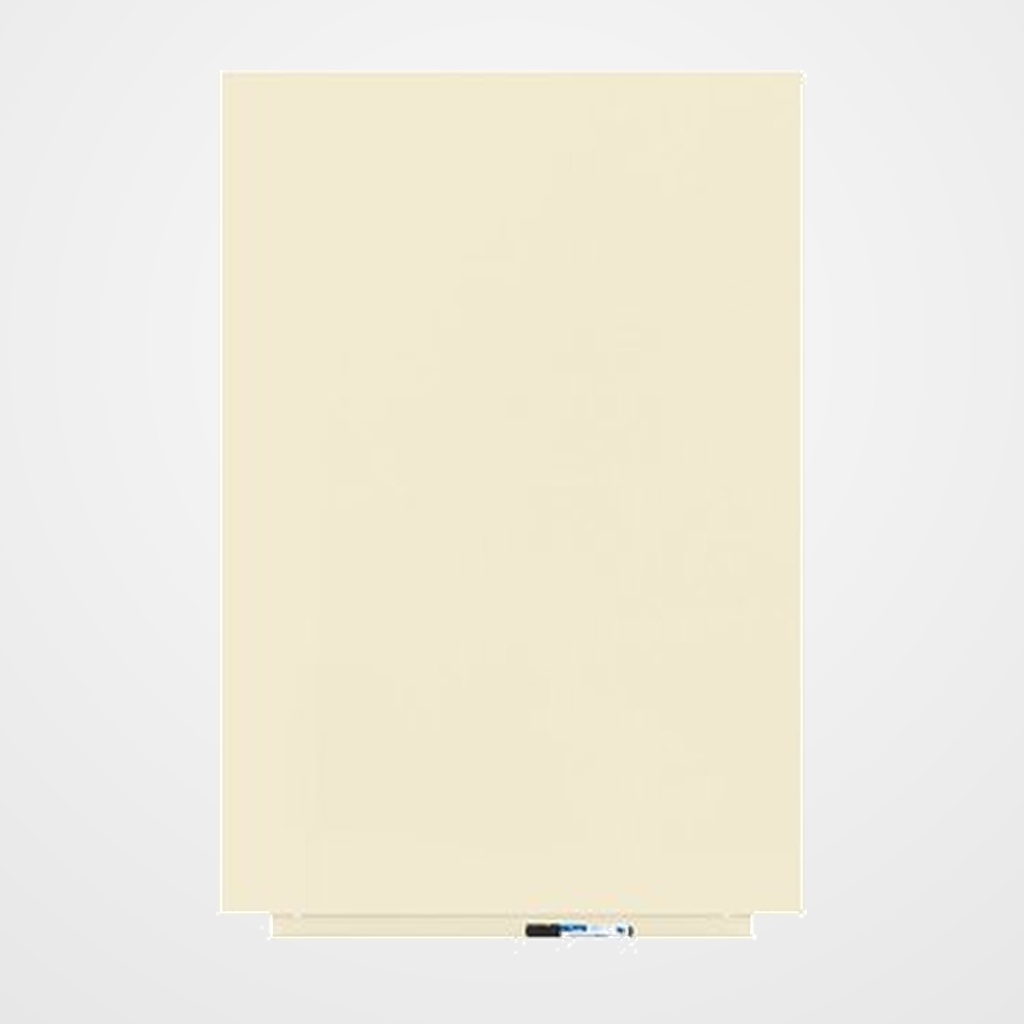PIZARRA ROCADA SKINWHITEBOARD MODULAR MAGNETICA LACADA 75x115 cm AMARILLO PERLA
