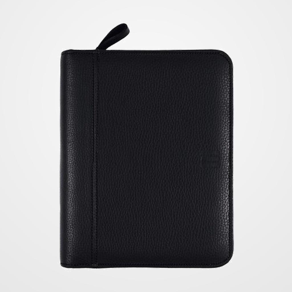 [13802263] AGENDA ANUAL CATALAN FINOCAM OPEN PIEL CREMALLERA ANDREA 500 117x181 S/V NEGRE