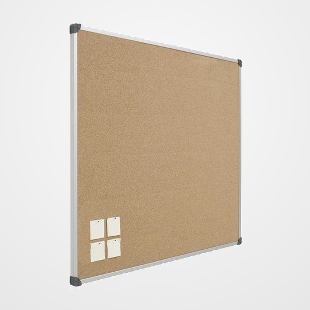 PIZARRA TABLERO CORCHO          100X120 M. ALUMINIO