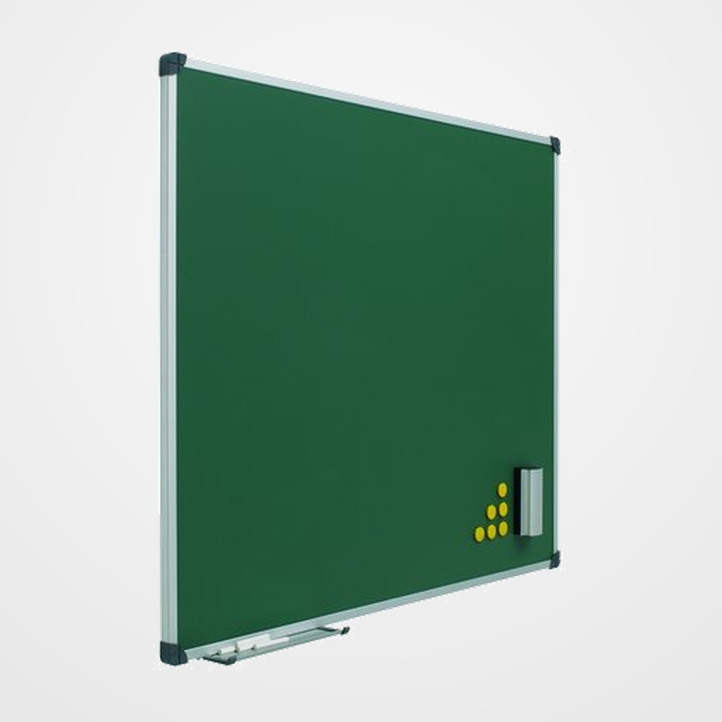PIZARRA VERDE MAGNETICA PLANNING SISPLAMO VITRIFICADA MARCO ALUMINO 150x120