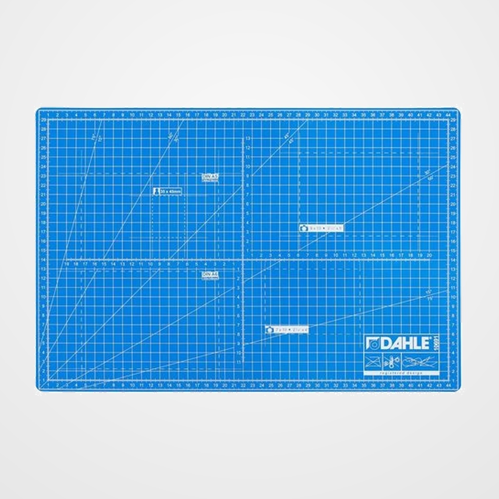 PLANCHA DE CORTE  DAHLE A3 AZUL