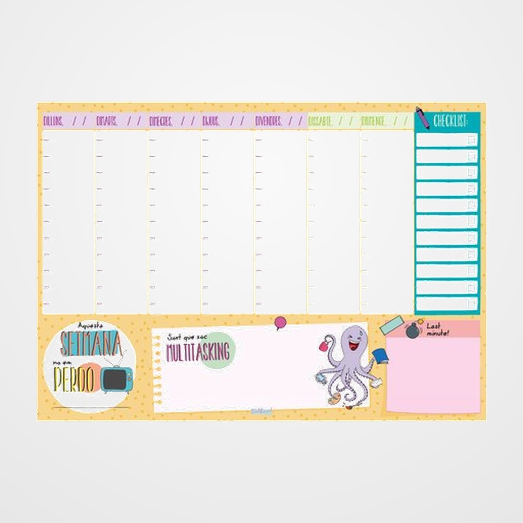 PLANIFICADOR FINOCAM CATALAN TALKUAL NO DATA A4 210x297 S/V PRO