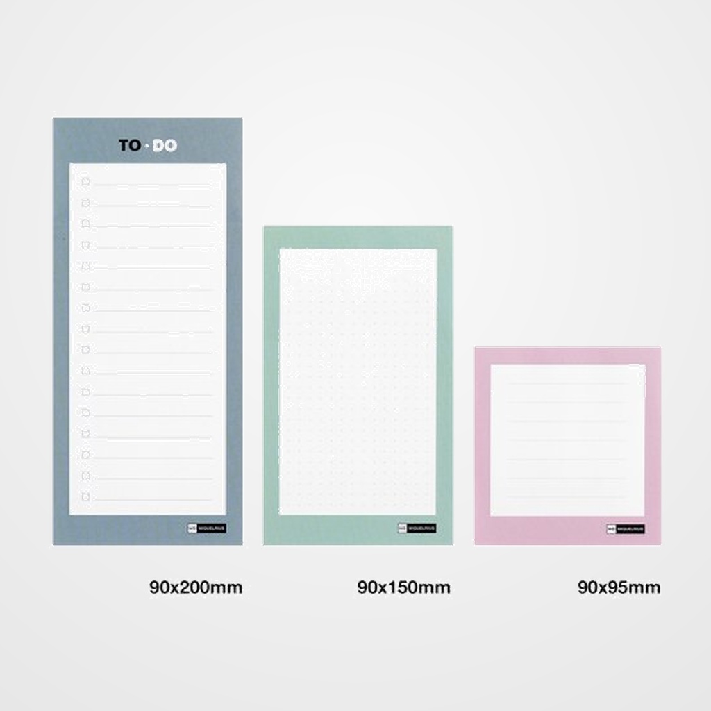 PLANIFICADOR MIQUELRIUS TO-DO PERPETUO BLOC DE NOTAS SET DE 3