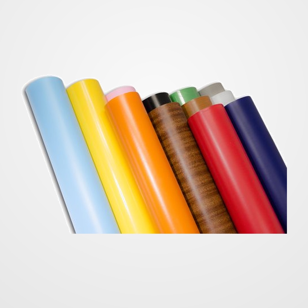 PLASTICO ADHESIVO AUTHOPLAS PVC MATE 100µ ROLLO 0,45 x 20 m VERDE FLUOR