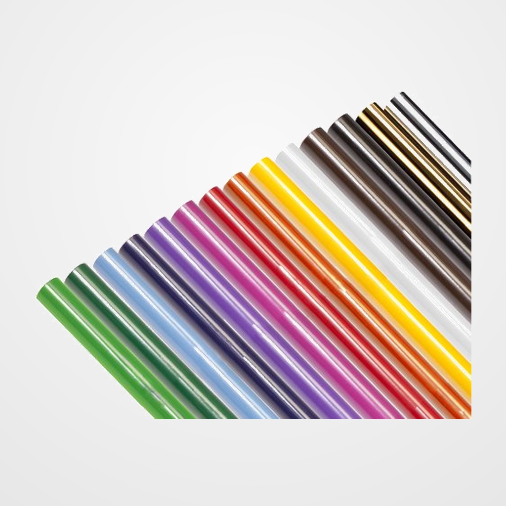 PLASTICO ADHESIVO SADIPAL PP 70µ ROLLO 0,50 x 15 m GLOSSY AMARILLO