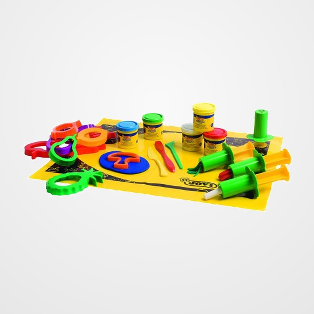 PLASTILINA JOVI BLANDIVER SOFT DOUGH JUEGO FRUTAS Y VERDURAS