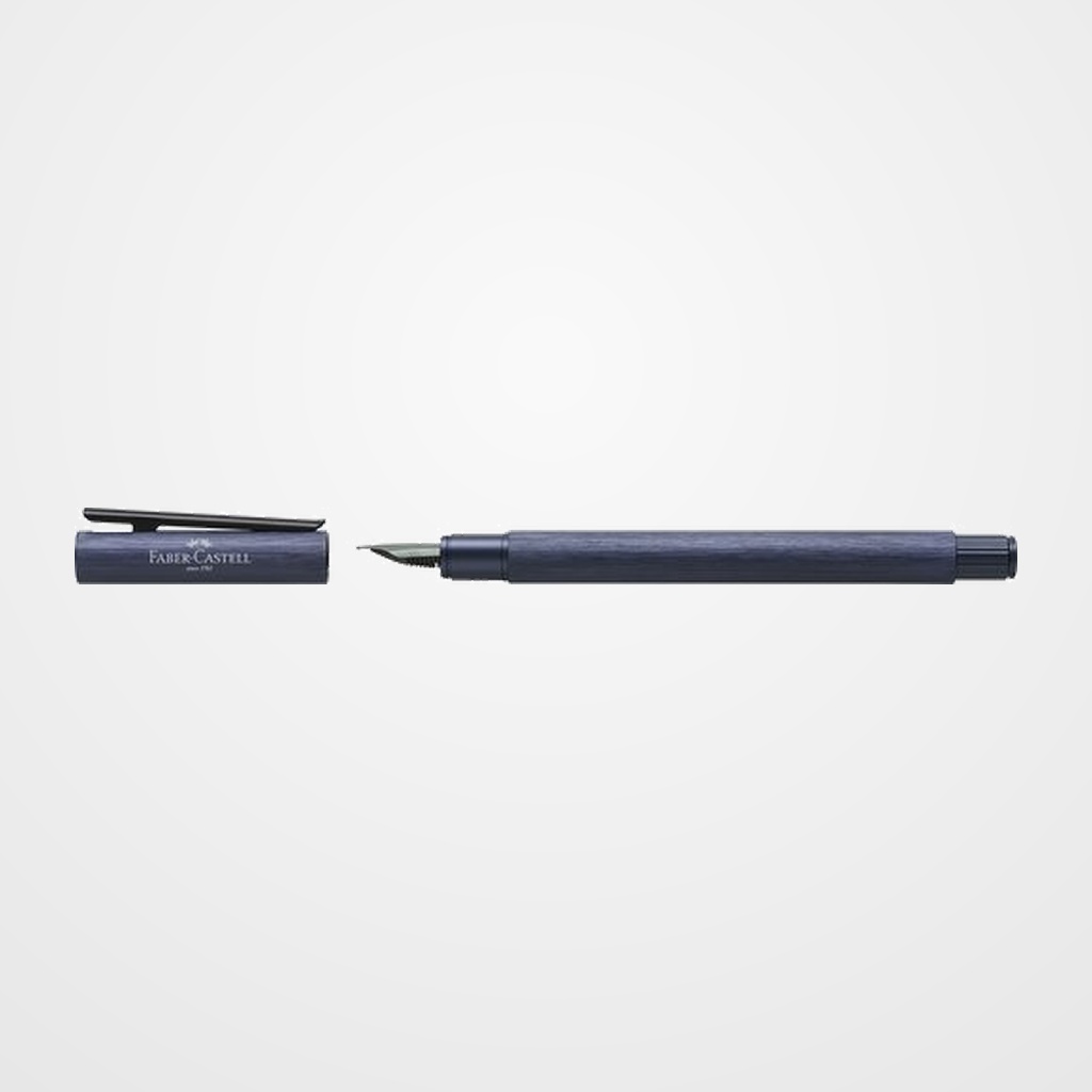 PLUMA FABER-CASTELL NEO SLIM ALUMINIO AZUL OSCURO