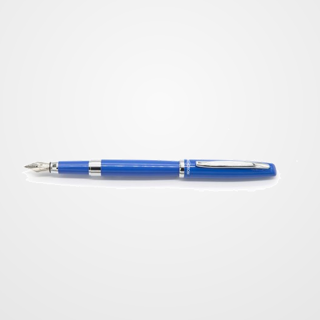 PLUMA INOXCROM PRIME METALICO LACADO AZUL