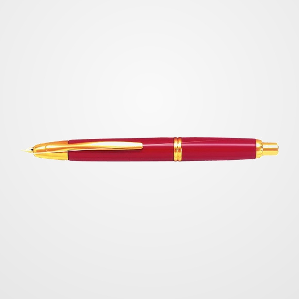 PLUMA PILOT CAPLESS RETRACTIL 1500 ORO ROJO (M)