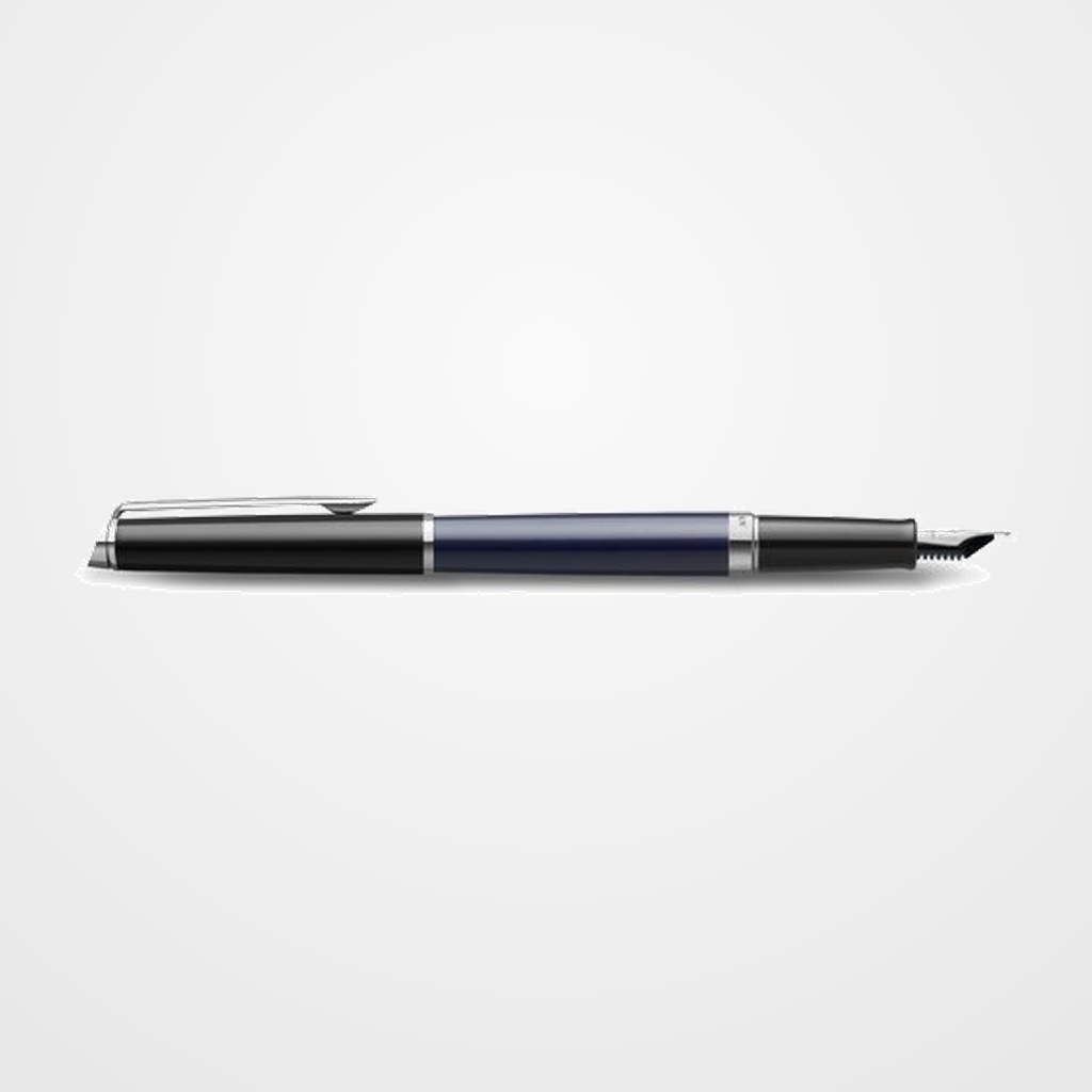 PLUMA WATERMAN HEMISPHERE COLOUR BLOCKING BLACK/BLUE CT (F)