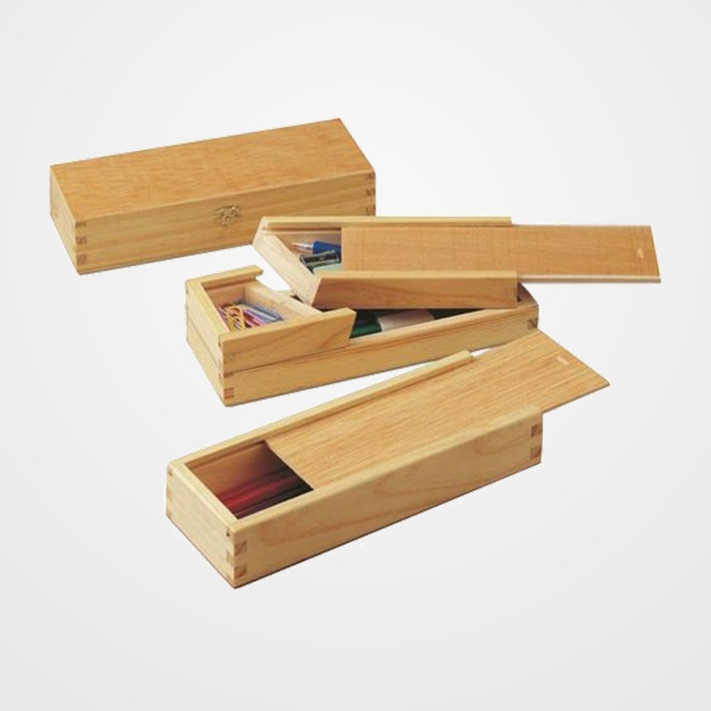 PLUMIER FAIBO MADERA DE PINO CON DOBLE FONDO