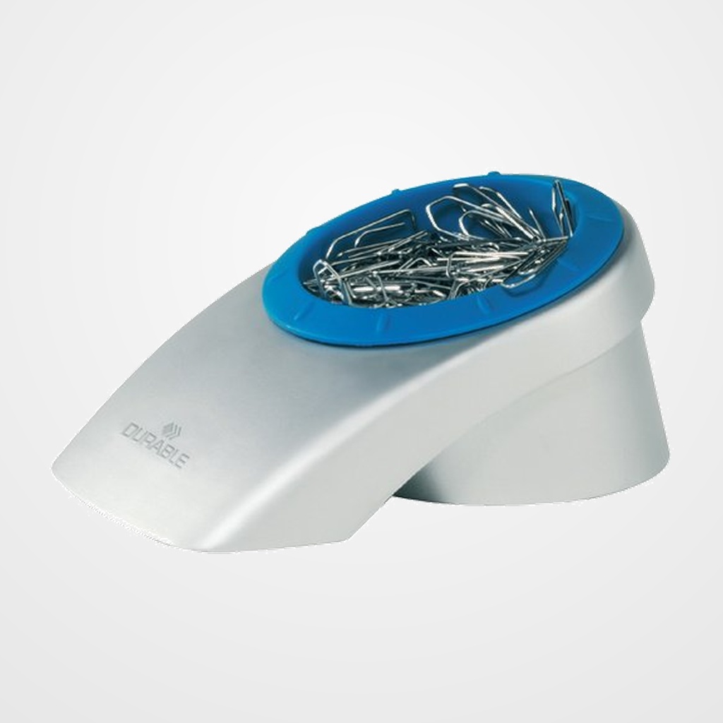 PORTACLIPS DURABLE MAGNETICO METALICO PLATEADO