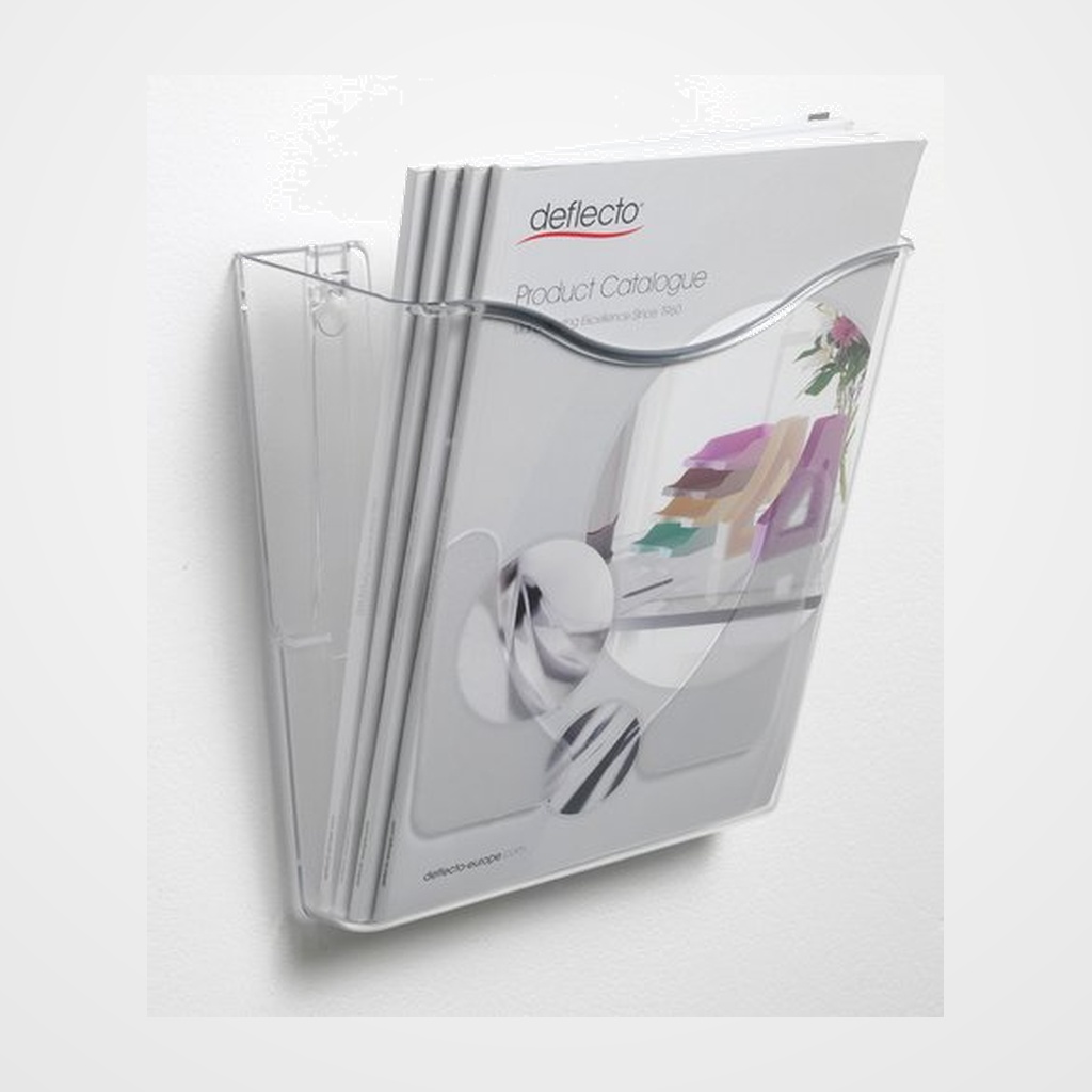 PORTADOCUMENTOS MURAL DEFLECT-O DOCUPOCKET A4 VERTICAL 1 COMPARTIMENTO CRISTAL
