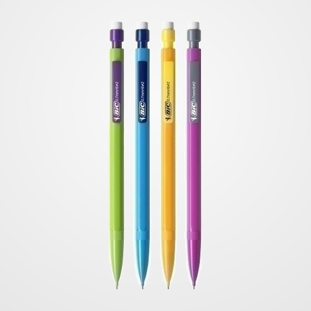 PORTAMINAS BIC MATIC FUN 0,7 mm SURTIDO BOTE de 60