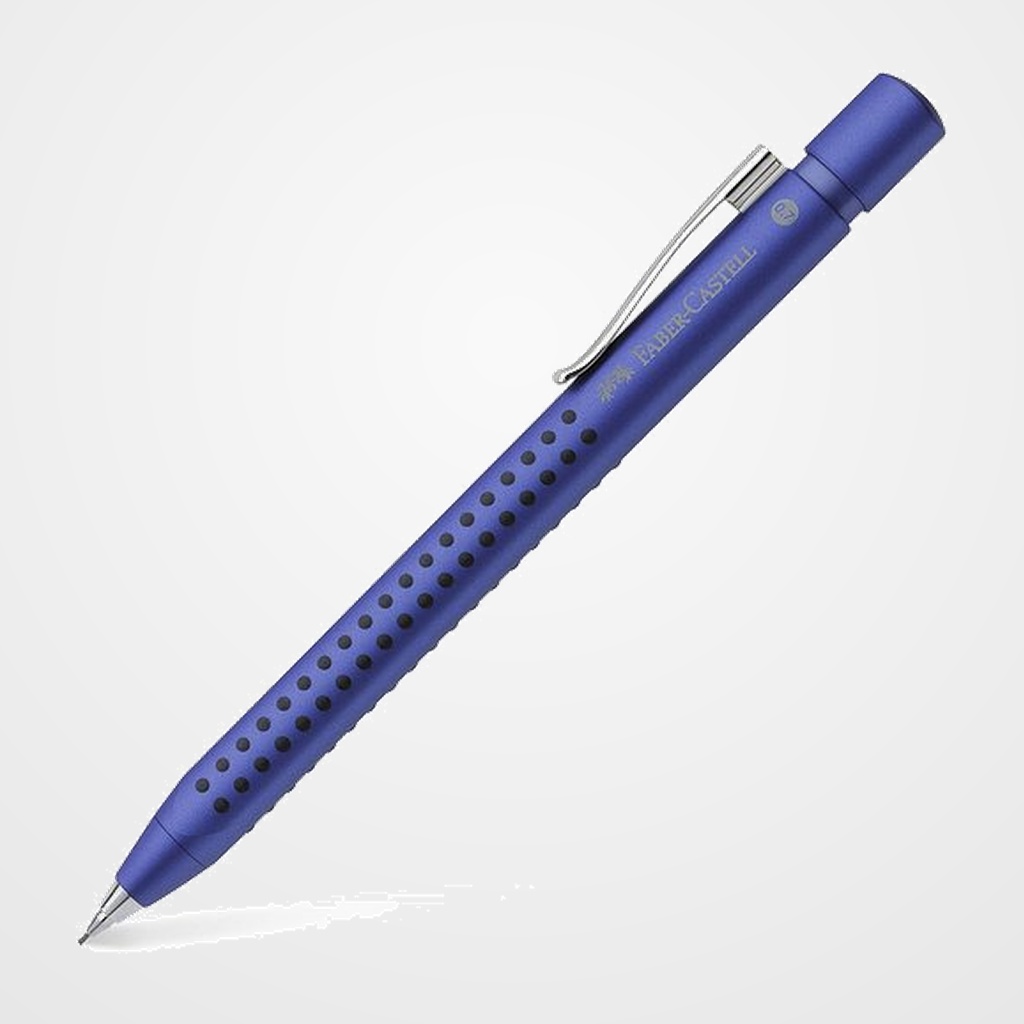 [30301740] PORTAMINAS FABER-CASTELL GRIP 2011 (0,7) AZUL METALIZADO