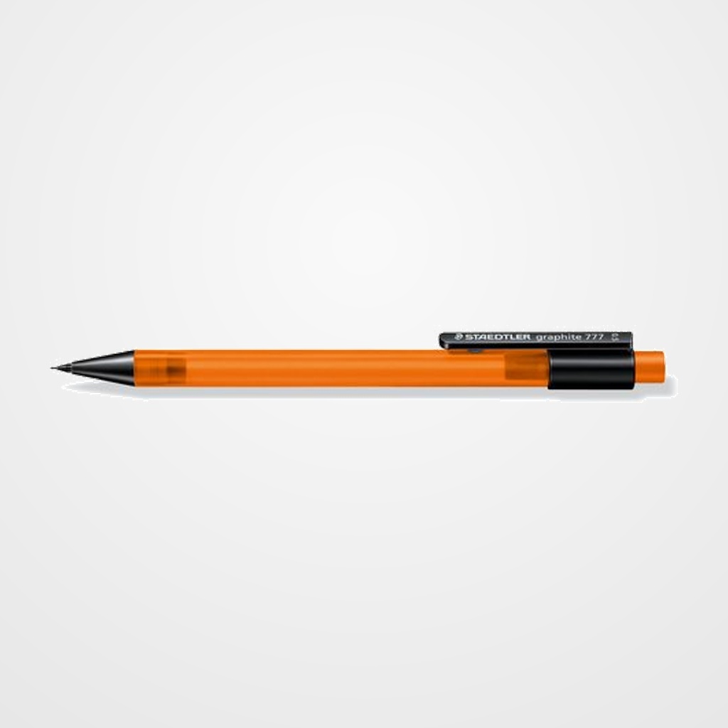 PORTAMINAS STAEDTLER 777 GRAPHITE 0,5 mm  NARANJA