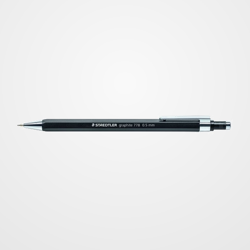 [12501170] PORTAMINAS STAEDTLER 778 GRAPHITE 0,5 mm NEGRO