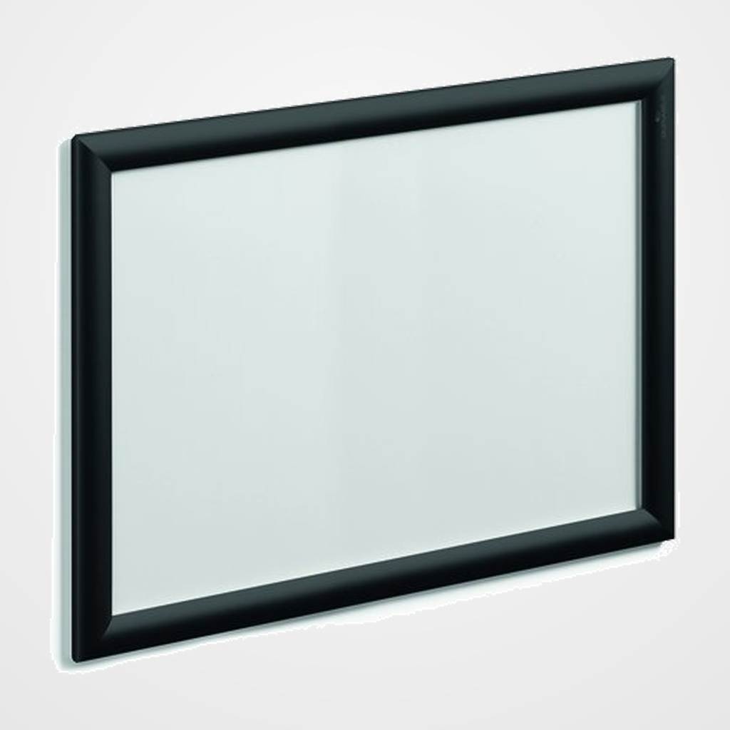PORTAPOSTER DURABLE MURAL MARCO ALUMINIO CIERRE CLICK A3 NEGRO