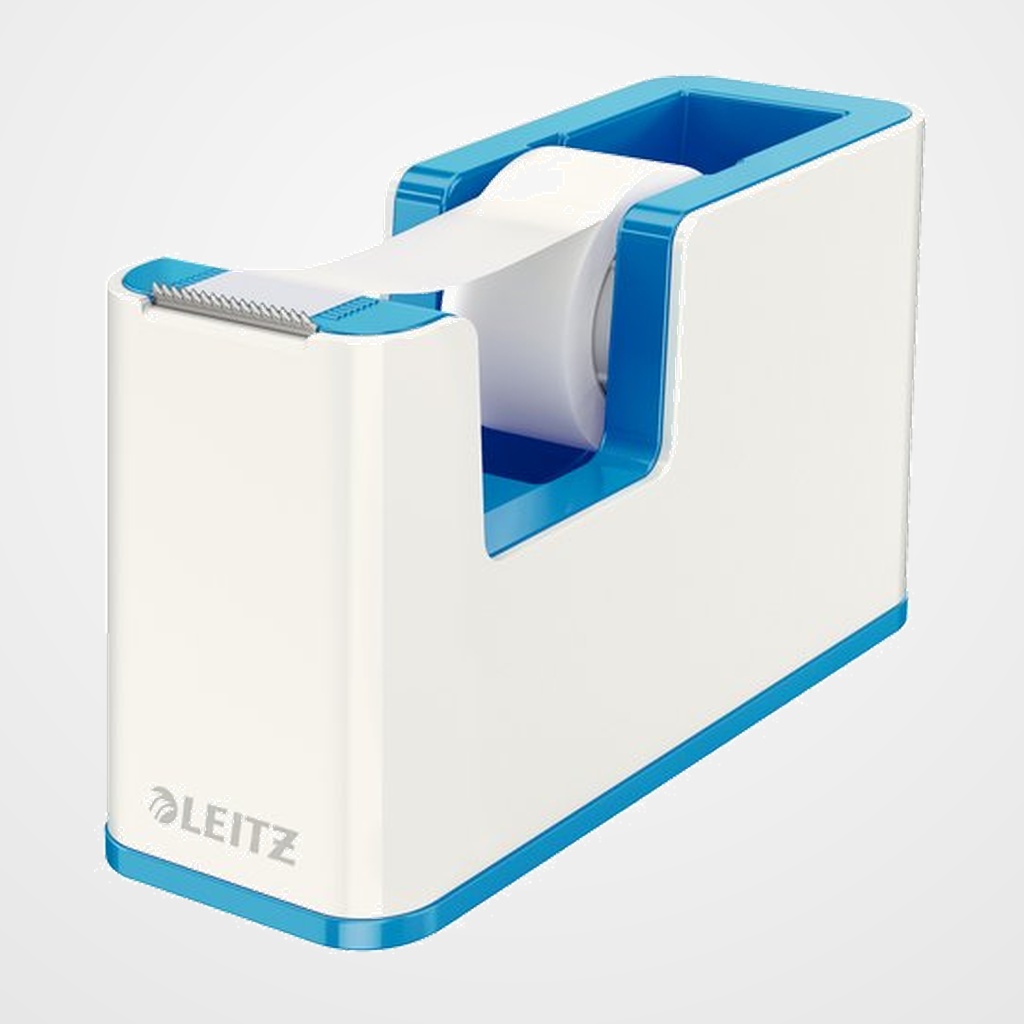 [16601049] PORTARROLLOS LEITZ WOW DUALC/CINTA AZUL y BLANCO