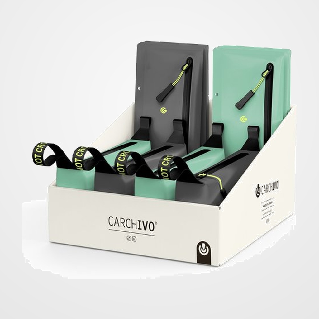 PORTATODO CARCHIVO DO NOT CROSS SURTIDO EXPOSITOR DE 10 4x THE ONE CASE SURTIDO 6x SLIM CASE SURTIDO