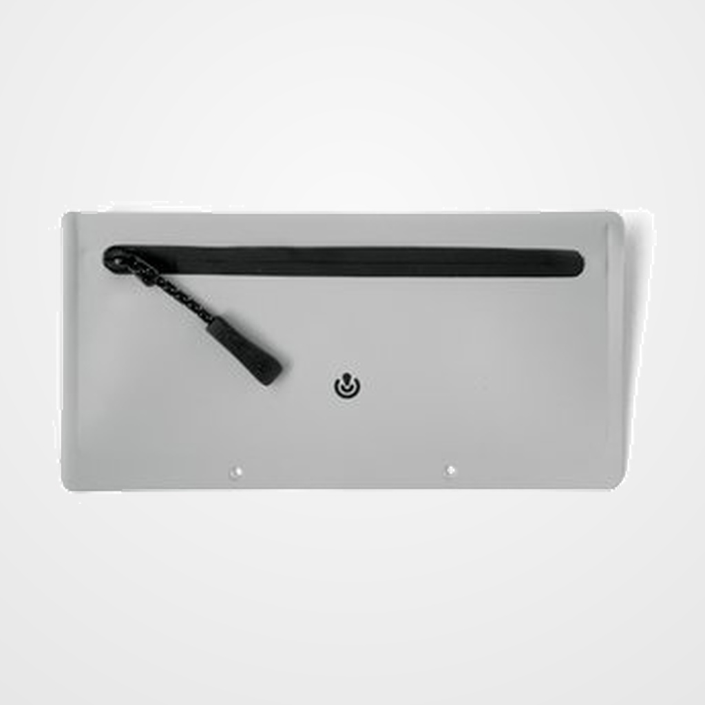 PORTATODO CARCHIVO SLIM CASE con ORIFICIOS GRIS (compatible con A4)