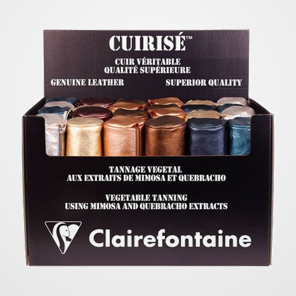 PORTATODO CLAIREFONTAINE CUIRISE 3x8 EXPOSITOR DE 24