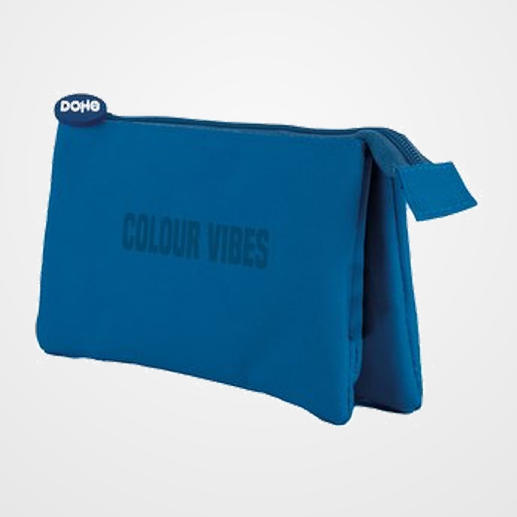 PORTATODO DOHE COLOUR VIBES TRIPLE AZUL