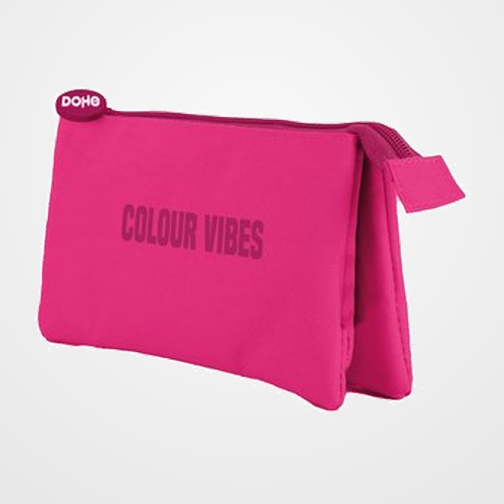 PORTATODO DOHE COLOUR VIBES TRIPLE ROSA