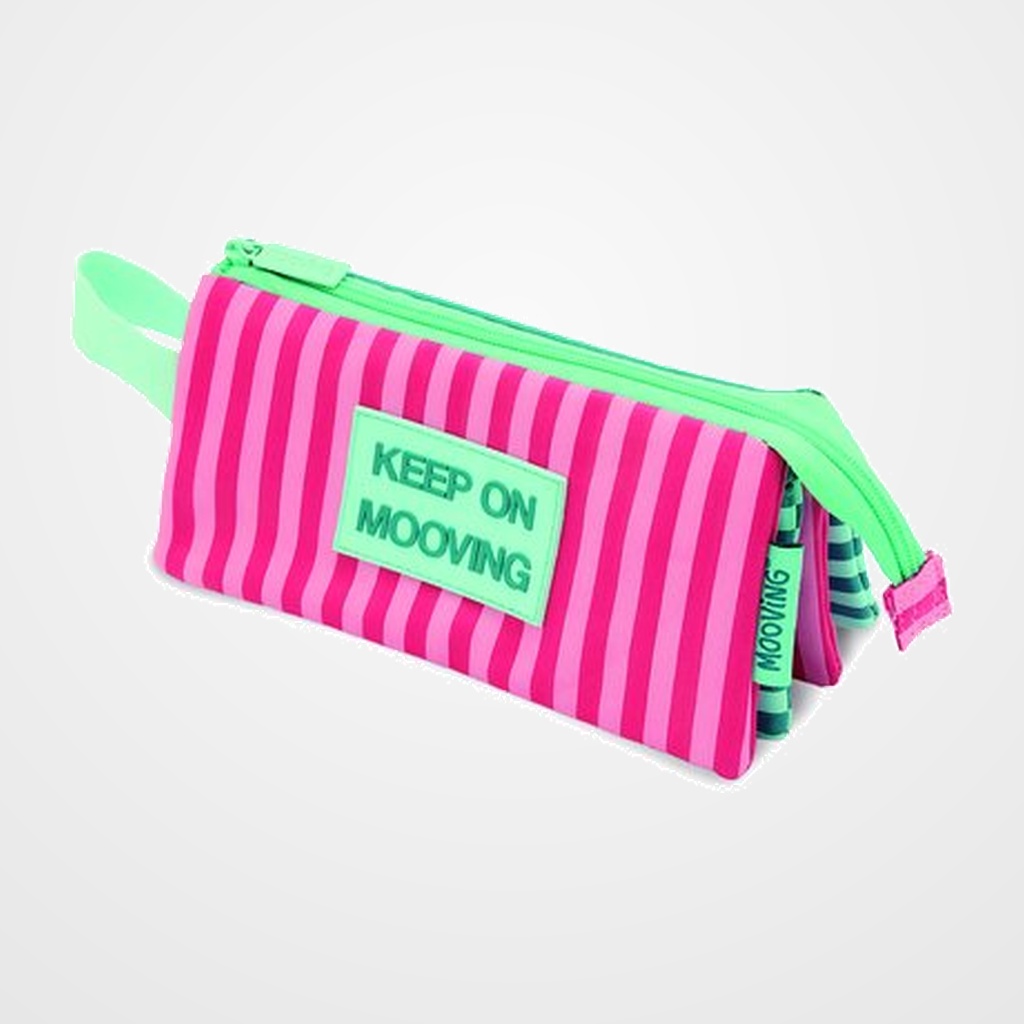 PORTATODO MOOVING 4 COMPARTIMENTOS STRIPES