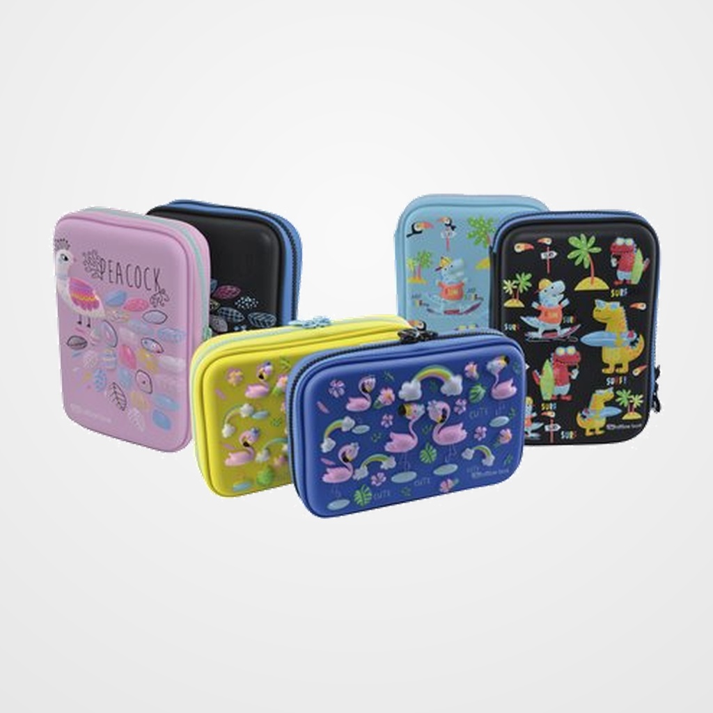 PORTATODO OFFICE BOX 3D MAGIC PLUMIER SURTIDO (6 mod.)