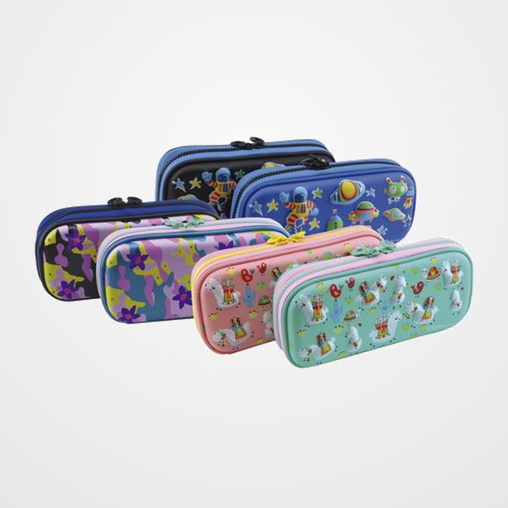 PORTATODO OFFICE BOX 3D MAGIC SIMPLE SURTIDO (6 modelos 22x11x6 cm)